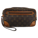 LOUIS VUITTON Monogram Marly Dragonne GM Clutch Bag M51825 LV Auth BA13288-13