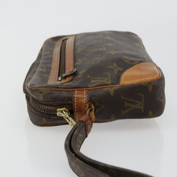 LOUIS VUITTON Monogram Marly Dragonne GM Clutch Bag M51825 LV Auth BA13288