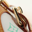 LOUIS VUITTON Monogram Multicolore Claudia Handtasche Weiß M40193 Auth BA13291SAV-18