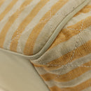 CHANEL Matelasse Ketten-Schultertasche Canvas Beige Gold CC Auth BA13294M-21