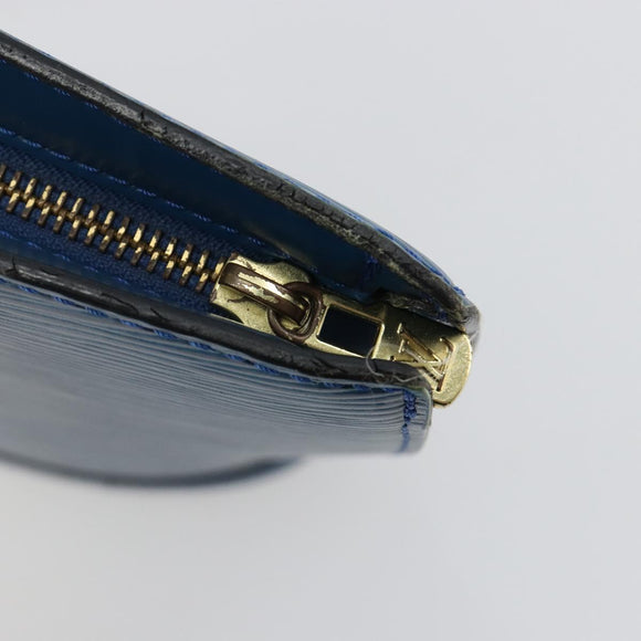 LOUIS VUITTON Epi Saint Jacques Shoulder Bag Blue M52275 LV Auth BA13296