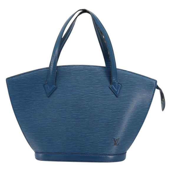 LOUIS VUITTON Epi Saint Jacques Shoulder Bag Blue M52275 LV Auth BA13296