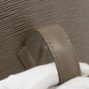 LOUIS VUITTON Epi Lussac Umhängetasche Grau Piment M5228C LV Auth BA13297-9
