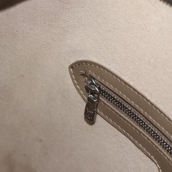 LOUIS VUITTON Epi Lussac Umhängetasche Grau Piment M5228C LV Auth BA13297