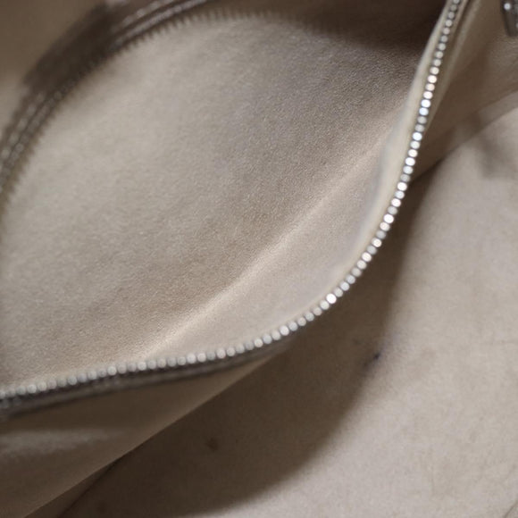 LOUIS VUITTON Epi Lussac Umhängetasche Grau Piment M5228C LV Auth BA13297