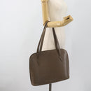 LOUIS VUITTON Epi Lussac Umhängetasche Grau Piment M5228C LV Auth BA13297-24