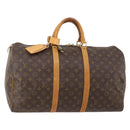 LOUIS VUITTON Monogram Keepall 50 Boston Bag M41426 LV Auth BA13298A-1
