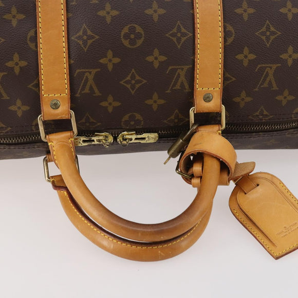LOUIS VUITTON Monogram Keepall 50 Boston Bag M41426 LV Auth BA13298A
