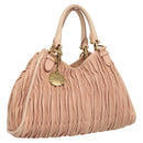 BALLY Tote Bag Leather Pink Auth BA1330-1