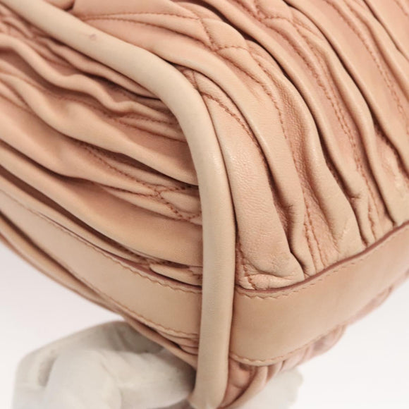 BALLY Tote Bag Leather Pink Auth BA1330