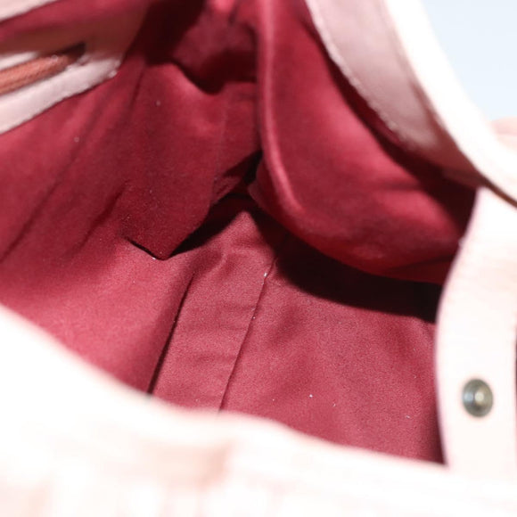 BALLY Tote Bag Leather Pink Auth BA1330