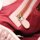 BALLY Tote Bag Leather Pink Auth BA1330-20