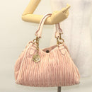 BALLY Tote Bag Leather Pink Auth BA1330-23