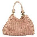 BALLY Tote Bag Leather Pink Auth BA1330-3