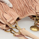 BALLY Tote Bag Leather Pink Auth BA1330-6