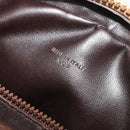 CELINE Macadam Canvas Schoudertas PVC Beige Goud Auth BA13304M-12