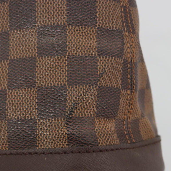 LOUIS VUITTON Damier Ebene Marais Shoulder Bag N42240 LV Auth BA13312