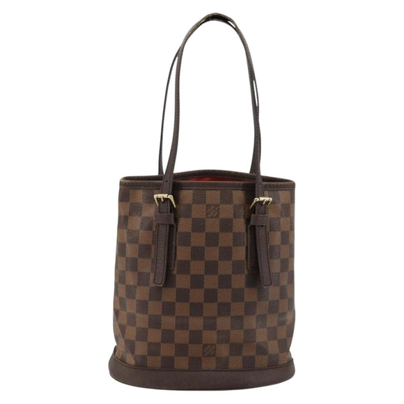 LOUIS VUITTON Damier Ebene Marais Shoulder Bag N42240 LV Auth BA13312
