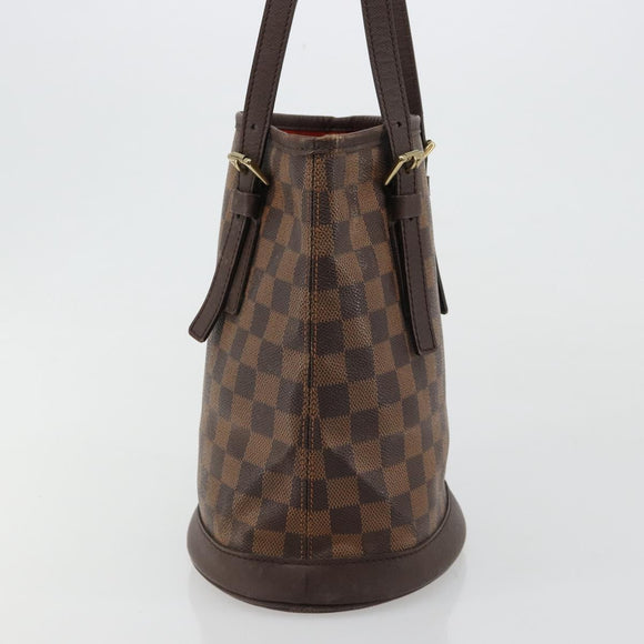 LOUIS VUITTON Damier Ebene Marais Shoulder Bag N42240 LV Auth BA13312