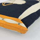 BVLGARI Hand Bag Canvas Navy Auth BA13313A-10