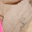 VALENTINO Studs Tote Bag Leder 2way Pink Gold Auth BA13319-21