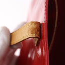LOUIS VUITTON Monogram Vernis Reade PM Hand Bag Red Rouge M91088 LV Auth BA13320-10
