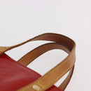 LOUIS VUITTON Monogram Vernis Reade PM Hand Bag Red Rouge M91088 LV Auth BA13320-14