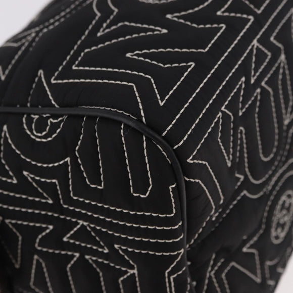 LOUIS VUITTON LV Snow Dopp Kit Clutch Bag Nylon Black M21435 LV Auth BA13321SM