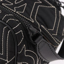 LOUIS VUITTON LV Snow Dopp Kit Clutch Bag Nylon Black M21435 LV Auth BA13321SM-18