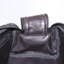 LOUIS VUITTON LV Snow Dopp Kit Clutch Bag Nylon Black M21435 LV Auth BA13321SM-21