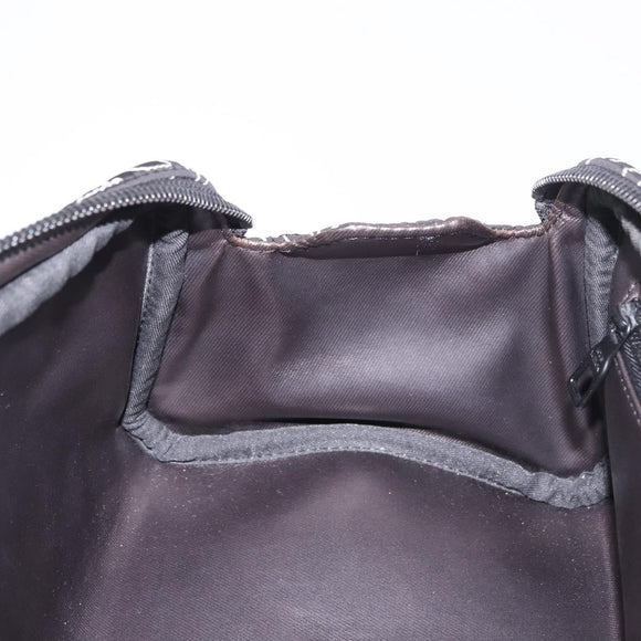 LOUIS VUITTON LV Snow Dopp Kit Clutch Bag Nylon Black M21435 LV Auth BA13321SM