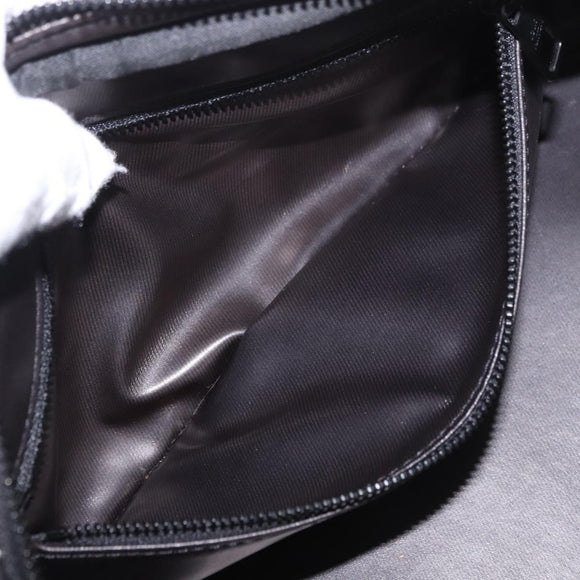 LOUIS VUITTON LV Snow Dopp Kit Clutch Bag Nylon Black M21435 LV Auth BA13321SM