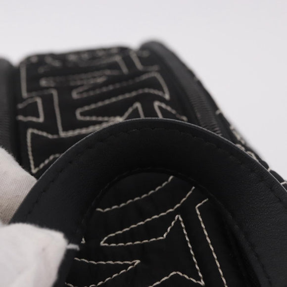 LOUIS VUITTON LV Snow Dopp Kit Clutch Bag Nylon Black M21435 LV Auth BA13321SM