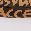 LOUIS VUITTON Graffiti Pochette Accessoires Orange M92193 LV Auth BA13322SAV-6