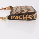 LOUIS VUITTON Graffiti Pochette Accessoires Orange M92193 LV Auth BA13322SAV-4