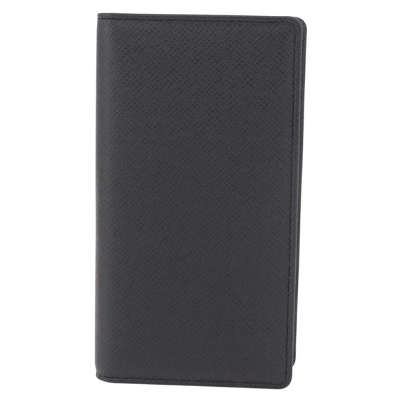 LOUIS VUITTON Taiga Agenda Poche Note Cover Ardoise R20425 LV Auth BA13323V