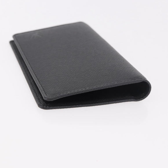 LOUIS VUITTON Taiga Agenda Poche Note Cover Ardoise R20425 LV Auth BA13323V