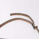 VALENTINO Studs Waist bag Leather Black Gold Auth BA13324A-8