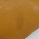 Jimmy Choo Clutch Bag Leather Brown Silver Auth BA13325-8