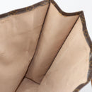 LOUIS VUITTON Monogram Sac Plat Hand Bag M51140 LV Auth BA13327-19