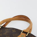 LOUIS VUITTON Monogram Sac Plat Hand Bag M51140 LV Auth BA13327-8