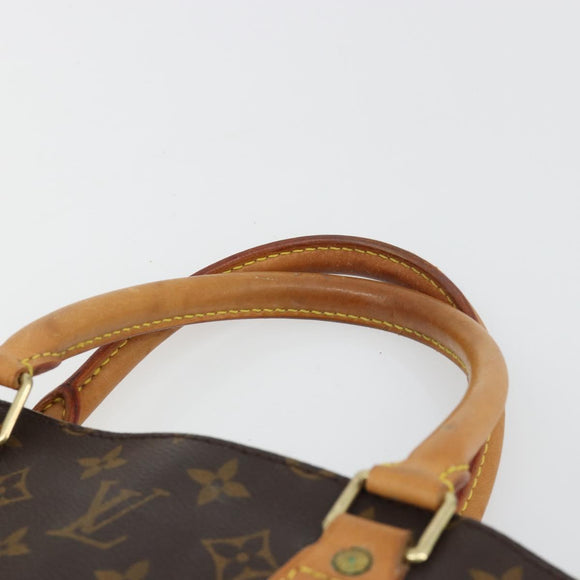 LOUIS VUITTON Monogram Sac Plat Hand Bag M51140 LV Auth BA13327