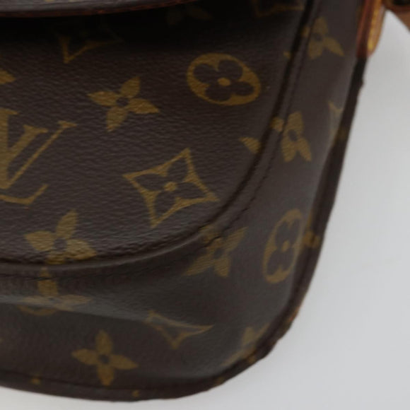 LOUIS VUITTON Monogram Saint Cloud MM Shoulder Bag M51243 LV Auth BA13328