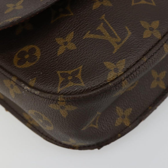 LOUIS VUITTON Monogram Saint Cloud MM Shoulder Bag M51243 LV Auth BA13328