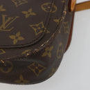 LOUIS VUITTON Monogram Saint Cloud MM Shoulder Bag M51243 LV Auth BA13328-17