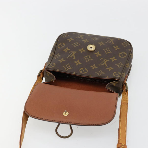 LOUIS VUITTON Monogram Saint Cloud MM Shoulder Bag M51243 LV Auth BA13328