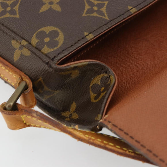 LOUIS VUITTON Monogram Saint Cloud MM Shoulder Bag M51243 LV Auth BA13328