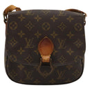 LOUIS VUITTON Monogram Saint Cloud MM Shoulder Bag M51243 LV Auth BA13328-13