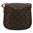 LOUIS VUITTON Monogram Saint Cloud MM Shoulder Bag M51243 LV Auth BA13328-2