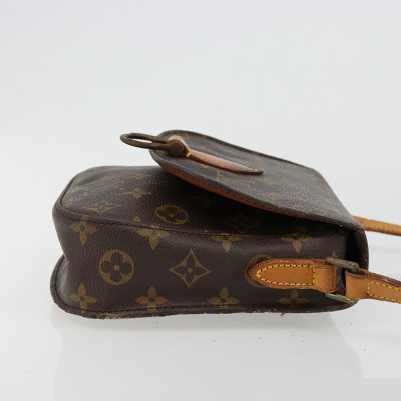 LOUIS VUITTON Monogram Saint Cloud MM Shoulder Bag M51243 LV Auth BA13328